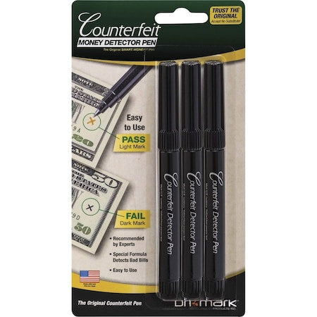 PEN, DETECTOR, COUNTERFT, 3-PK, PK3