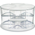 Canister Carousel Organizer, White