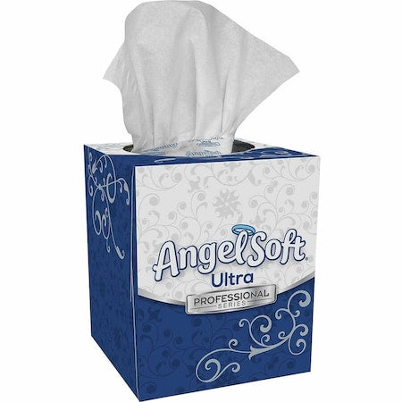 ANGEL SOFT 2 Ply Facial Tissue, 96 Sheets, 36 PK