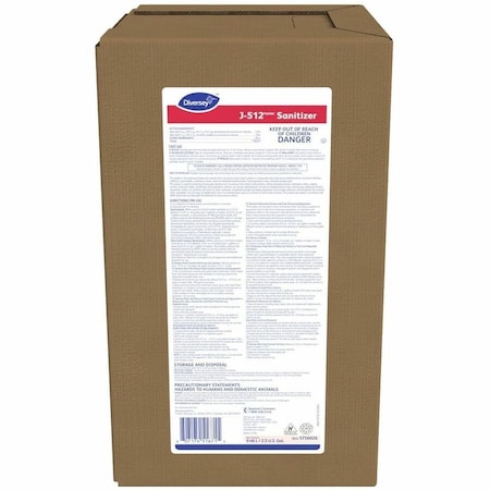 Sanitizer Concentrate, 2.5 gal. Bottle, Unscented, Red