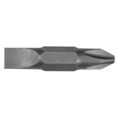 DblEndedDriverBit, 0.25" Hex, L:1.25", PK2
