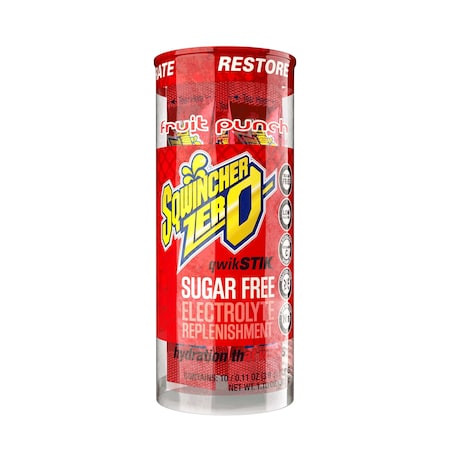 Sqwincher Zero, Sugar Free Sports Drink Mix, Assorted Flavors, 20 oz Yield per .11 oz, 200 PK