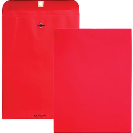 Catalog Envelope, Red, Paper, PK10