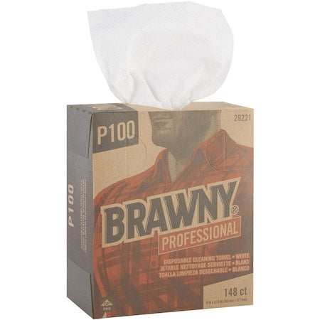 Disposable Wipes, 8" x 12-1/2", 20 Pack, 148 Sheets/ Pack
