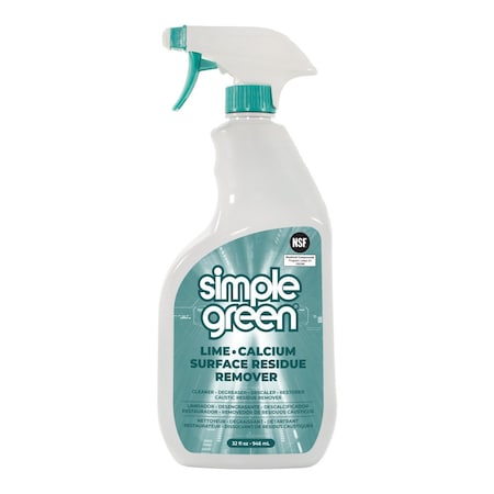 Calcium and Lime Remover, 32 oz, Unscented