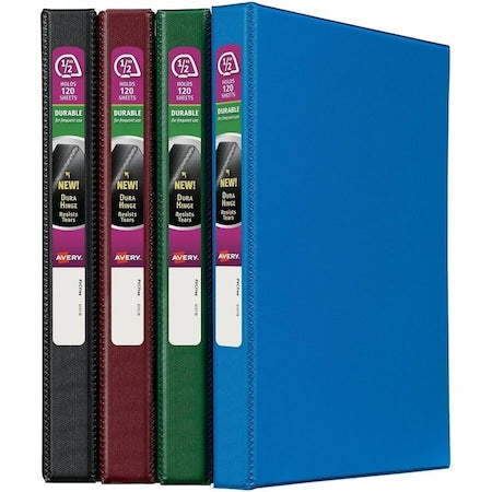 Durable 3 Ring Binder, 0.5" Slant Rings,