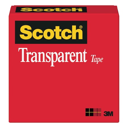 Tape, Scotch(r), Transparent, 19mm x 65.8m