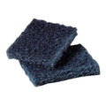 Scouring Pad, 5" L x 3-1/2" W, Blue, PK10
