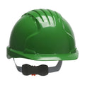 Hard Hat, JSP, HDPE, 6 Point Ratchet, Type 1, Class E, Yellow