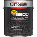 1 gal Floor Paint, Gloss Finish, Safety Blue, Solvent Base