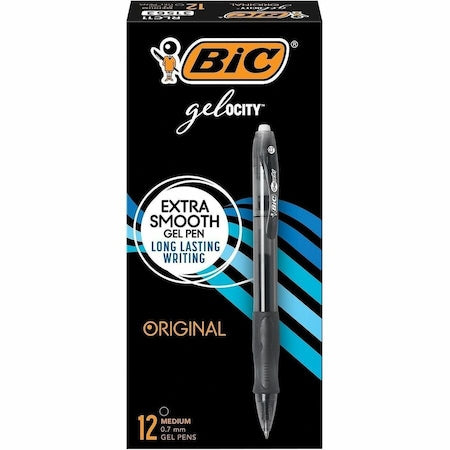 Pen, Gelocity, Rt, 0.7Mm, Bk, PK12