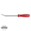 Pry Bar, All Metal Core, Comfortable Tri-Lobe Handle, Corrosion Resistant, Hammer-Ready Strike Cap, 12 in