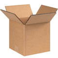 9 in x 9 in x 9 in Shipping Box, Kraft, Corrugate, Double Wall, 48 ECT