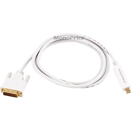 CPU Cord, Mini Display-DVI-D Sgl Male, 6ft