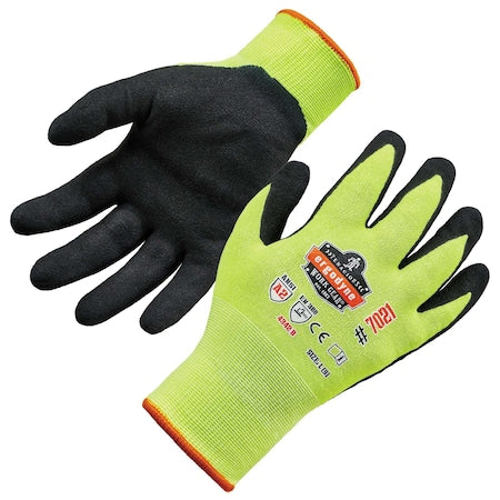 Coated Glove, Nitrile, XL 144 PK
