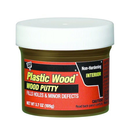 Plastic Wood Wood Putty,PK6 3.7 oz Size, Maple