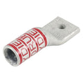 One-Hole Compression Lug, 3/0 AWG Max, 1/4 in Stud, Short Barrel, Aluminum, Ruby