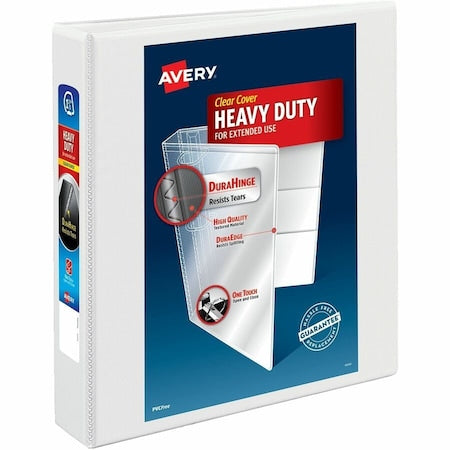 Binder, Heavy-Duty View 3 Ring, 1.5 in