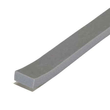 Foam Seal, 17ft, Gray, PVC Closed Cell Foam