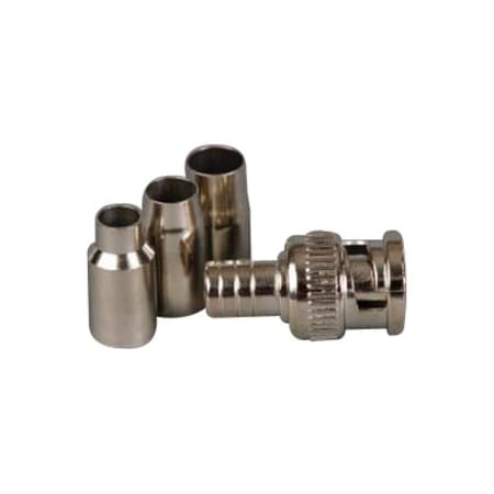 Coaxial Connector, BNC, 0-4GHz, 50 Ohm, PK10