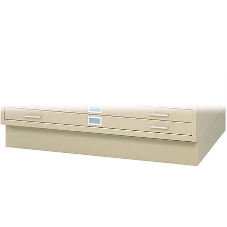 Flat File Cabinet BaseTropic Sand, Closed