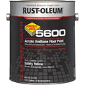 1 gal Floor Paint, Gloss Finish, Safety Yellow, Acrylic Base