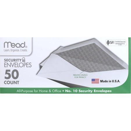 Press-It Seal-It Security Envelope, PK 50