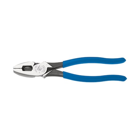 9 3/8 in 2000(TM) Linemans Plier High Leverage w/ Fish Tape Puller , Steel
