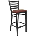 30" Ladder Back Restaurant Stool
