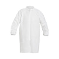 ProShield 10 Disposable Lab Coat, ProShield(R), Zipper Closure, White, 2XL, 30 PK