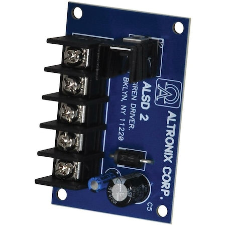 Siren Driver 6-12VDC 2 Ch Low Current