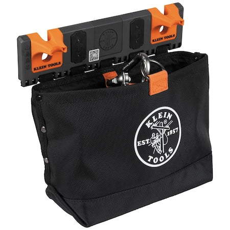 HardwarePouch, Blk/Gry/Org, Plastic, 1PK
