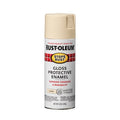 Spray Paint, Almond, Gloss, Solvent, 12 oz.