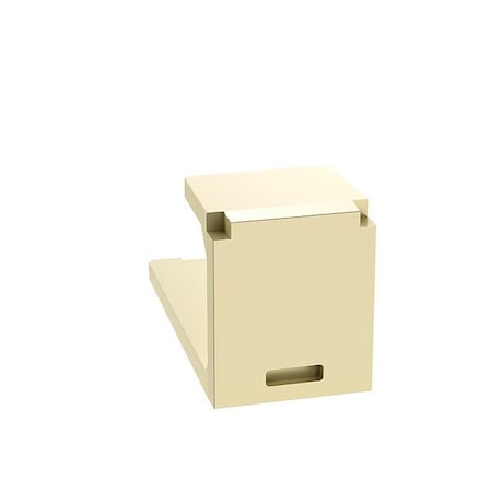 Blank Module, 0.72" H, Ivory, PK10