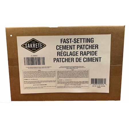 Concrete Repair Compound, Box, Gray, Fast Setting