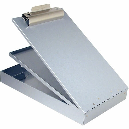 8-1/2" x 14" Clipboard 1", Silver