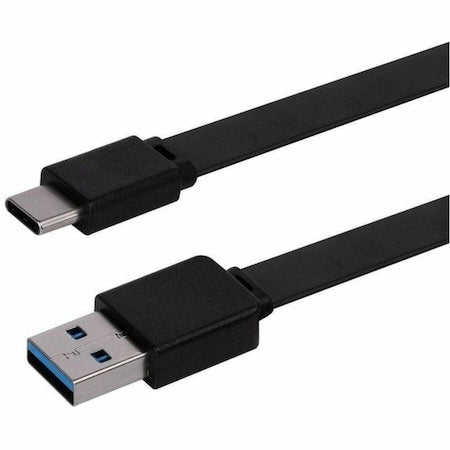 USB Cable, 6 ft Overall L., Black