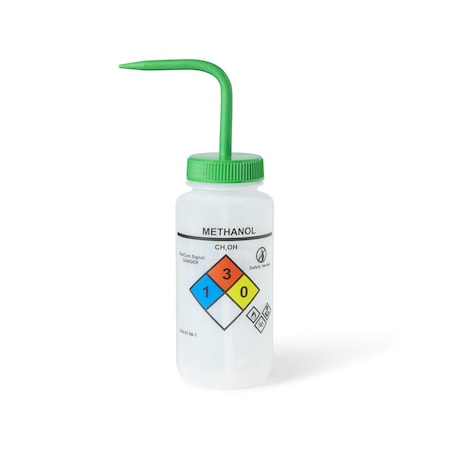 Wash Bottle, Plastic, Colorless, PK6