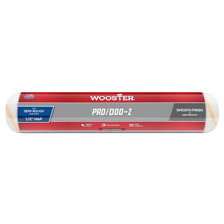 14"" Paint Roller Cover, 1/2"" Nap, Woven Fabric