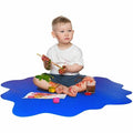 Blue Multi-Purpose Mat for Carpets - 40"" x 40