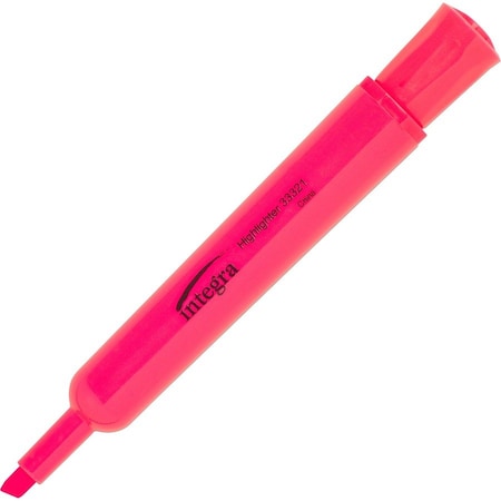 Highlighter, Felt-Tip, Non-Refillable, PK12