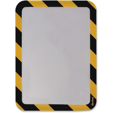 Sign Holder, Yellow/Black, Magnetic, PK2