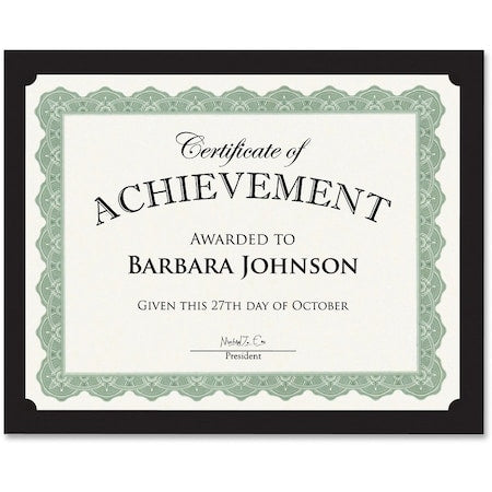 HOLDER,CERTIFICATE,BLACK, PK10