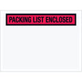 Packing List Envelopes, Red, PK1000