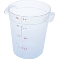 Food Storage Container, Color Clear, 8 qt