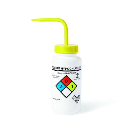 Wash Bottle, Plastic, Colorless, PK6