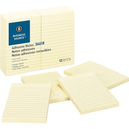 Sticky Notes, 4" x 6", PK2