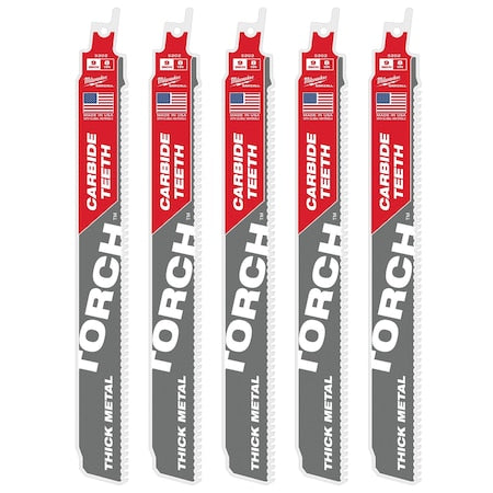 The TORCH w/CARBIDE TEETH 7T 9L 5PK
