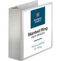 Ring Binder, White, Clear Sleeve