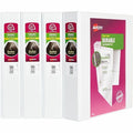 Durable View 3 Ring Binders, 1.5 in, PK4